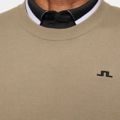 J.Lindeberg Henry Knitted Sweater Brindle Outlet