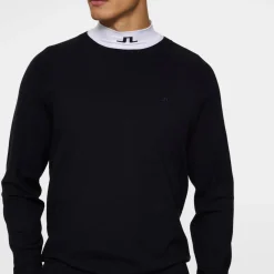 J.Lindeberg Henry Knitted Sweater Blå JL Navy