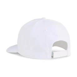 Puma Heritage P Tech Cap White Glow- Black