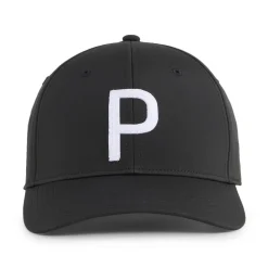 Puma Heritage P Tech Cap Black-White Glow Clearance
