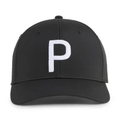 Puma Heritage P Tech Cap Black-White Glow Clearance