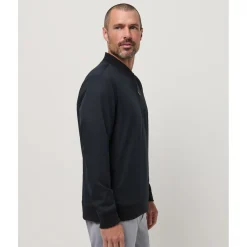 Travis Mathew Highway M 1/4 Zip Svart Black Hot