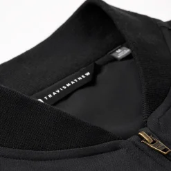 Travis Mathew Highway M 1/4 Zip Svart Black Hot