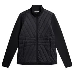 J.Lindeberg Holma Quilt Hybrid Svart Black Sale