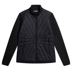J.Lindeberg Holma Quilt Hybrid Svart Black Sale