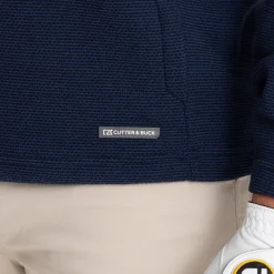 Cutter & Buck Hunts Point Fleece Blå Navy (580) Outlet