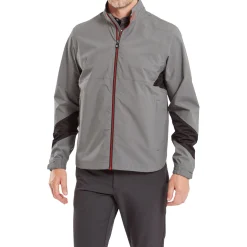 FootJoy Hydrolite X Jacket Charcoal With Black & Red Sale