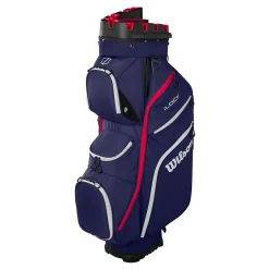 Wilson I-Lock Cart Bag Navy-White-Red Discount