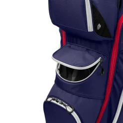 Wilson I-Lock Cart Bag Navy-White-Red Discount