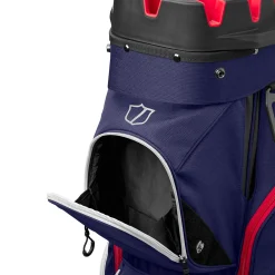 Wilson I-Lock Cart Bag Navy-White-Red Discount