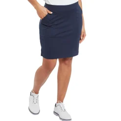 FootJoy Interlock Skort - Long Blå Navy Online