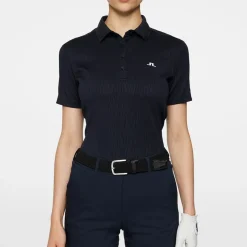J.Lindeberg Izara Polo Blå JL Navy Clearance