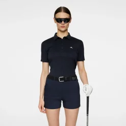 J.Lindeberg Izara Polo Blå JL Navy Clearance
