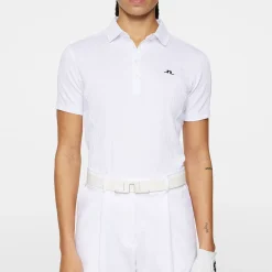 J.Lindeberg Izara Polo Vit White Sale