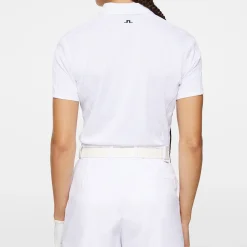 J.Lindeberg Izara Polo Vit White Sale