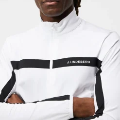 J.Lindeberg Jarvis Mid Layer Vit White Best