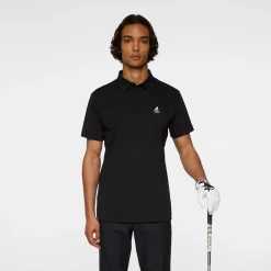 J.Lindeberg Jason Polo JL x Kangol Svart Black Online