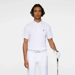 J.Lindeberg Jason Polo JL x Kangol Vit White Discount