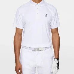 J.Lindeberg Jason Polo JL x Kangol Vit White Discount