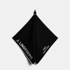 J.Lindeberg Jl Towel Svart Black Clearance