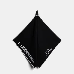 J.Lindeberg Jl Towel Svart Black Clearance