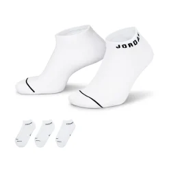 Nike Jordan Everyday No-Show Socks 3 Pairs White-Black Best