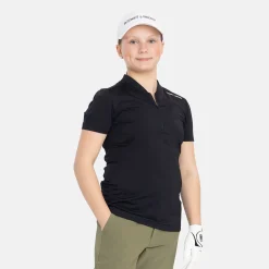 Bogeys & Birdies Jr Tech Blade V-Neck Tee Svart Black Best