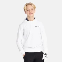 Bogeys & Birdies Jr Tech Hood Vit White Clearance