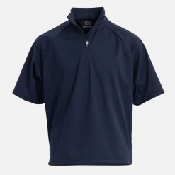 Bogeys & Birdies Jr Windbreaker SS 1/4 Zip Blå Navy