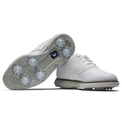 FootJoy Juniors Tradition Vit White New