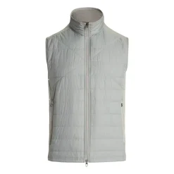 Ralph Lauren Knit Full Zip Vest Performance Wool Andover Heather Best