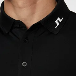 J.Lindeberg Kv Polo Svart Black Discount