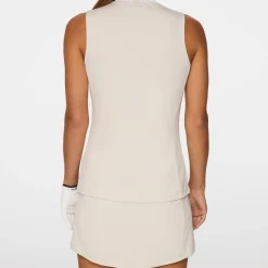J.Lindeberg Leya Sleeveless Top Moonbeam Discount