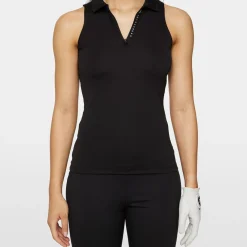 J.Lindeberg Leylo Sleeveless Top Svart Black Hot