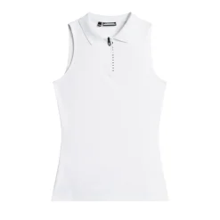 J.Lindeberg Leylo Sleeveless Top Vit White Outlet