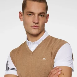 J.Lindeberg Liam Knitted Tigers-Eye Sale