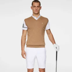 J.Lindeberg Liam Knitted Tigers-Eye Sale
