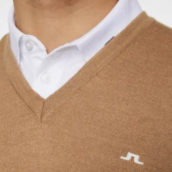 J.Lindeberg Liam Knitted Tigers-Eye Sale