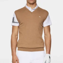 J.Lindeberg Liam Knitted Tigers-Eye Sale
