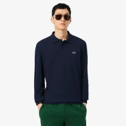 Lacoste Long Sleeve Blå Navy (166) Discount