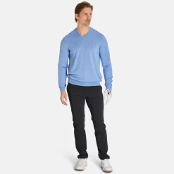 Callaway Ls V-Neck Merino Chambray Htr
