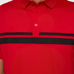 J.Lindeberg Mads Polo Barbados-Cherry Outlet