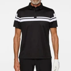 J.Lindeberg Mads Polo Svart Black Clearance