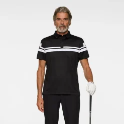 J.Lindeberg Mads Polo Svart Black Clearance
