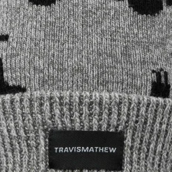 Travis Mathew Mapes Beanie Heather Grey Discount