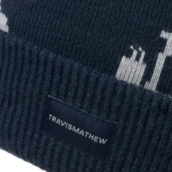 Travis Mathew Mapes Beanie Blue Total Eclipse Best