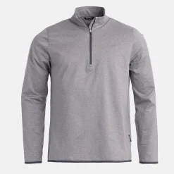 Abacus M Budock Midlayer Grå 702-Lt.Greymelange Online