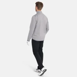 Abacus M Budock Midlayer Grå 702-Lt.Greymelange Online