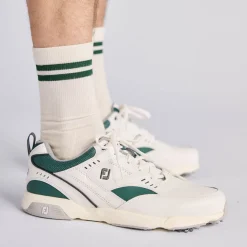 Local Rule Merino Socks Green Stripe Best