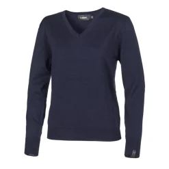 Ivanhoe Merino V-Neck Blå Navy (022) Hot